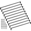 SOTECH 10 maniglie per mobili BLACKLINE XI BA 320 mm nero opaco | lunghezza 327 mm, larghezza 12 mm, altezza 27 mm per archi in alluminio