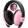 Iwinna Cuffie Antirumore Bambini, Cuffie Antirumore per Neonati 0-24 Mesi | Protezione Uditiva per Dormire, Viaggi in Aereo, Fuochi d'Artificio | Confortevoli e Morbide, Rosa