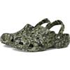 Crocs,Unisex Adulto,Classic Confetti Clog,Verde Militare/Multicolore,48-49