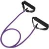 Housoutil Tubo Elastico Fitness Porpora 20 Lbs in Lattice Naturale | Ancoraggio Porta e Maniglie, per Allenamento Forza e Sala Yoga, Portatile e Facile da Usare