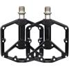 EcoLivzen CNC Alluminio Bicicletta Pedali Leggero 150g (nero)