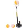 DOITOOL Allenatore di Ping Pong con Rimbalzo a Ventosa, Base in PVC e Lega di Alluminio, Altezza e Angolo Regolabili, Rotazione 360°, Nero, per Casa e Viaggio, e Adulti