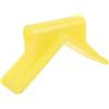 Healeved Boat Trailer Bow Roller V-Shaped in Gomma Giallo, Stopper Frontale per Kayak e Tracker, Riduce Attrito e Facilita Carico, per Accessi Frequenti all'Acqua