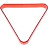 SECFOU Triangolo da Biliardo, Billiard Triangle, Porta-Palle da Biliardo in PC Rosso, per Palline Standard, per Tavolo da Casa