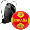 ms móvil shop Pallone da calcio Spagna | Coppa del Mondo | Misura 5 con zaino incluso | Pallone per allenamento, spiaggia, piscina, parco e attività sportive all'aria aperta