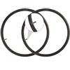 OHPHCALL 2 Pezzi Camera d Aria Bici in Gomma Nera Valvola, 26x1.75-2.125 | Coppia, per Bici da Corsa e Copertone, Adatta a Hybrid e Cruisers, Accessorio Ciclismo