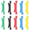 GALPADA Avvolgitore Strumento in Plastica per Lenza da Pesca 10 Pezzi | Amici e Angler, Raccolta Rapida del Filo, Avvolge Cavi Auricolari Presa Salda Colore Casuale