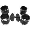BUDZAVHIC Kit Tubo Flessibile a Soffietto a Y di Ricambio per Motori M-rCruiser V6 V8 32-44348T 32-14358T 807166A1 S-erra 18-2746 18-2748