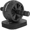 GORNATION Ruota Addominale Professionale, Rotella Addominali, Ruota per Addominali, Ab Roller con Ginocchiere, Strumento per Rafforzare il Core e gli Addominali, Design Stabile e Resistente,