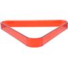 ULTECHNOVO Telaio Triangolo per Biliardo Rosso in PC Resistente e Durevole, Accessorio per Palle da Biliardo, per Tavoli da Casa o Centri Comunitari