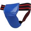 Generic Protezione Inguine da Boxe, Sospensorio Ad Alte Prestazioni per Kickboxing e Muay Thai, Design Resistente e Traspirante, 1 unità (BLUE)