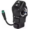 Generic Interruttore degli indicatori di direzione del clacson a 5 pin for scooter elettrico for Ku-kirin G2 Pro, accessorio di controllo originale
