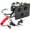 BUDZAVHIC Pannello di Montaggio Interruttore a Chiave Doppio Lgnition 6K1-82570-08 per Controllo Esterno YMH 6K1-82570-13-00