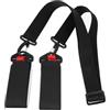 MOKKHNB Cinturino Regolabile per Sci e Snowboard Nero in Nylon