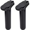 Generic Porta Canna da Pesca per Kayak con Design Antiruggine per la Pesca a Mani Libere 2 Pezzi ABS e PC da 8 Pollici