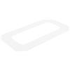 TEHAUX Adesivo Bordo per Pinna Tavola da Surf e Kayak in Pvc Bianco | Protezione Base Pinna, Adesione Sicura e Flessibile, Resiste ad Acqua e Clima Difficile