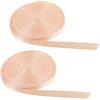 OKUMEYR 2 Pezzi Fascia Elastica per Scarpe da Ballo, 49 Yard 3/4 Polipropilene