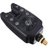 WESIEVYA Allarme Elettronico da Pesca Fishing Indicator Electronic Fishing Bite Alarm LED PC Nero per Canna da Pesca e Lenza