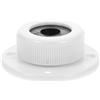 ibasenice Connettore Cavo Marino Bianco ABS Foro Centrale 15mm | Yacht e Camper, Protezione Contro L'ingresso D'acqua Salata, Accessorio per Impianti Elettrici