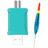Teksome Caricatore USB galleggiante da - Cr425 Pin Batteria Ricaricabile | USB Fish Float Caricabatteria per batteria di ricambio Bobber LIR425