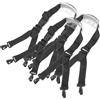 FUNOMOCYA 2 Pezzi Sottogola per Casco di Sicurezza Regolabile, Fascia Elmetto | Nylon e Plastica, Cinghia Elastica, Sostituisce Cinturino Danneggiato, Accessorio per Cappello Antinfortunistica