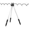 Kadimendium Treppiede per Canna da Pesca Supporto Telescopico in Lega di Alluminio da 124 Cm per Supporto per Canna
