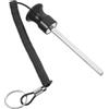 NIYANGLE Perno Magnetico per Pacco Pesi da Palestra Cordino Antiscivolo in Lega di Alluminio per Attrezzature Fitness e Allenamento di Forza Nero