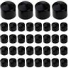Ciieeo 50 Pezzi Cup Centrale Skateboard Grande in Pu Nero per Longboard