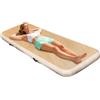 XFNWT Materasso gonfiabile spesso per avventure in campeggio: letto portatile resistente agli agenti atmosferici, realizzato in PVC ultra-resistente e progettato per il supporto della