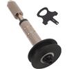 INOOMP Tendicatena per Bicicletta Guida Catena Lega di Alluminio Argento Regolabile e Gear Chain Keeper per Manutenzione in Garage e Riparazioni Outdoor