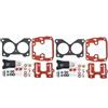 BUDZAVHIC 2 Set 439076 Kit di Riparazione carburatore per Motore fuoribordo J-hnson E-inrude V4 V6 85 90 115 150 155 175 185 200 235 HP 434888 383906