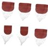 DINHEAROM 6 Pezzi Rete di Ricambio per Tasche Tavolo Biliardo, Set 7, 5x2, 4