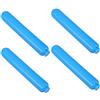 COHEALI 4 Pezzi Ice Cube Sticks per Bottiglie D'Acqua Blu in PE, Cilindrici | Ricaricabili 6x1'', Superfici Lisce e Bordi Arrotondati, Inserimento e Rimozione Semplici