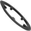 Mikikit Copri Corona Bicicletta 40 Denti in Plastica Nero per Mountain Bike e Bici da Strada, Protezione Sicura e Funzionale per Catena e Guarnitura