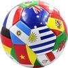 Generic World International, pallone da calcio per allenamento in PVC, per bambini, ragazzi, adulti, taglia 5, sport per sessioni di allenamento e (B, A)