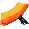 Toyvian Copertura Protettiva per Trampolino Rotondo 120cm Arancia | Oxford Cloth e Spugna, Cuciture Rinforzate e Bordo Largo, Adatta a Scuola e Casa