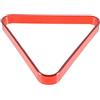 OSOLADY Triangolo Biliardo da Tavolo Rosso, Porta Palline PC Robusto