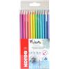 Kores - Kolores Pastel: 12 Matite Colorate per Bambini, Principianti e Adulti, Tonalità Pastello per Carta Kraft, Bianca e Scura, Set da 12 Colori Assortiti