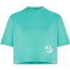 Karl Lagerfeld Jeans Donne Regular Cropped Monogram T-Shirt