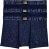 Guess Uomo Boxer Confezione da 3 Idol Boxer Trunk 3 Pack Blu