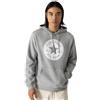 Converse Felpa con Cappuccio Go-To Chuck Taylor Patch Grigio Taglia XL Codice 10024506-A05