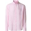 NORTH SAILS Camicia Uomo in Lino European Flax™ con Logo Ricamato