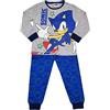 Boost Kids Essentials Kids Essentials Pigiama da bambino Sonic the Hedgehog, pigiama da gaming, abbigliamento da notte