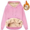 heekpek Felpa Donna con Cappuccio Invernale Felpa Pile Caldo Oversize Pesante Felpe Basic da Donna Fodera in Sherpa Casual Sweatshirt Hoodie