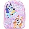 Bluey - Zaino per ragazze con Bingo - Zainetto rosa per bambini, per asilo, scuola materna o viaggi, con spalline regolabili