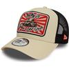 New Era A-Frame Mesh Trucker Cap - Hot Rod Beige - Taglia unica, Beige, Taglia unica