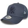 New Era MLB Uni Ess Yankees Trucker CapEra Women/Men - cap Baseball Mesh Snapback, with Peak, Peak all-Season Spring Summer Autumn Winter