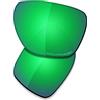 Saucer Lenti di ricambio premium per occhiali da sole Oakley Sylas OO9448 ad alta definizione - verde giada polarizzate
