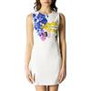 Desigual Abito da Donna Audrey Casual, Bianco, L
