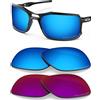 BlazerBuck OO9266-2 paia di lenti di ricambio polarizzate per Oakley Triggerman